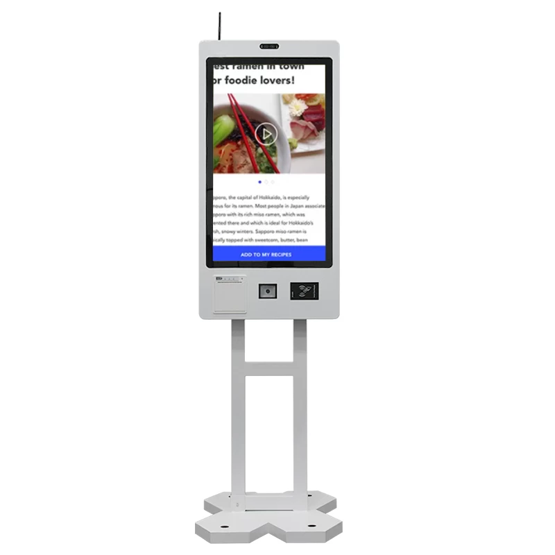 Touch Screen Information Kiosk - Self-Service Query Terminal with Custom Housing for Retail, Banking and Public Service