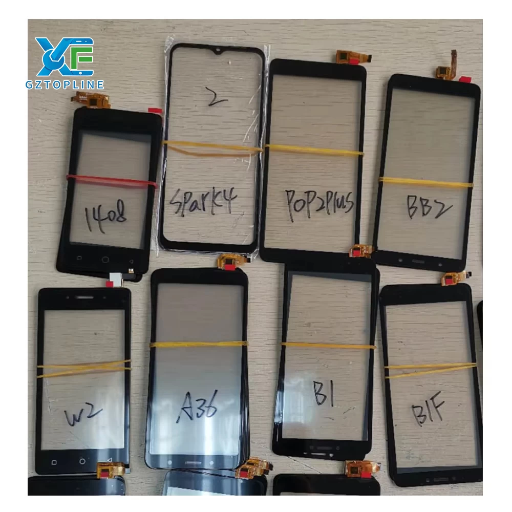 G+OCA Touch Glass Digitizer with Copper Foil - EMI-Shielded Anti-Ghost-Touch Front Glass for iPad and Laptop Repair