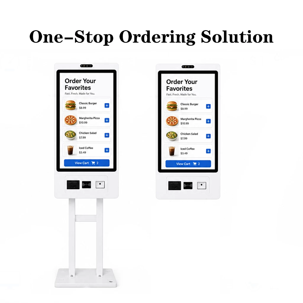 Touch Screen Information Kiosk - Self-Service Query Terminal with Custom Housing for Retail, Banking and Public Service