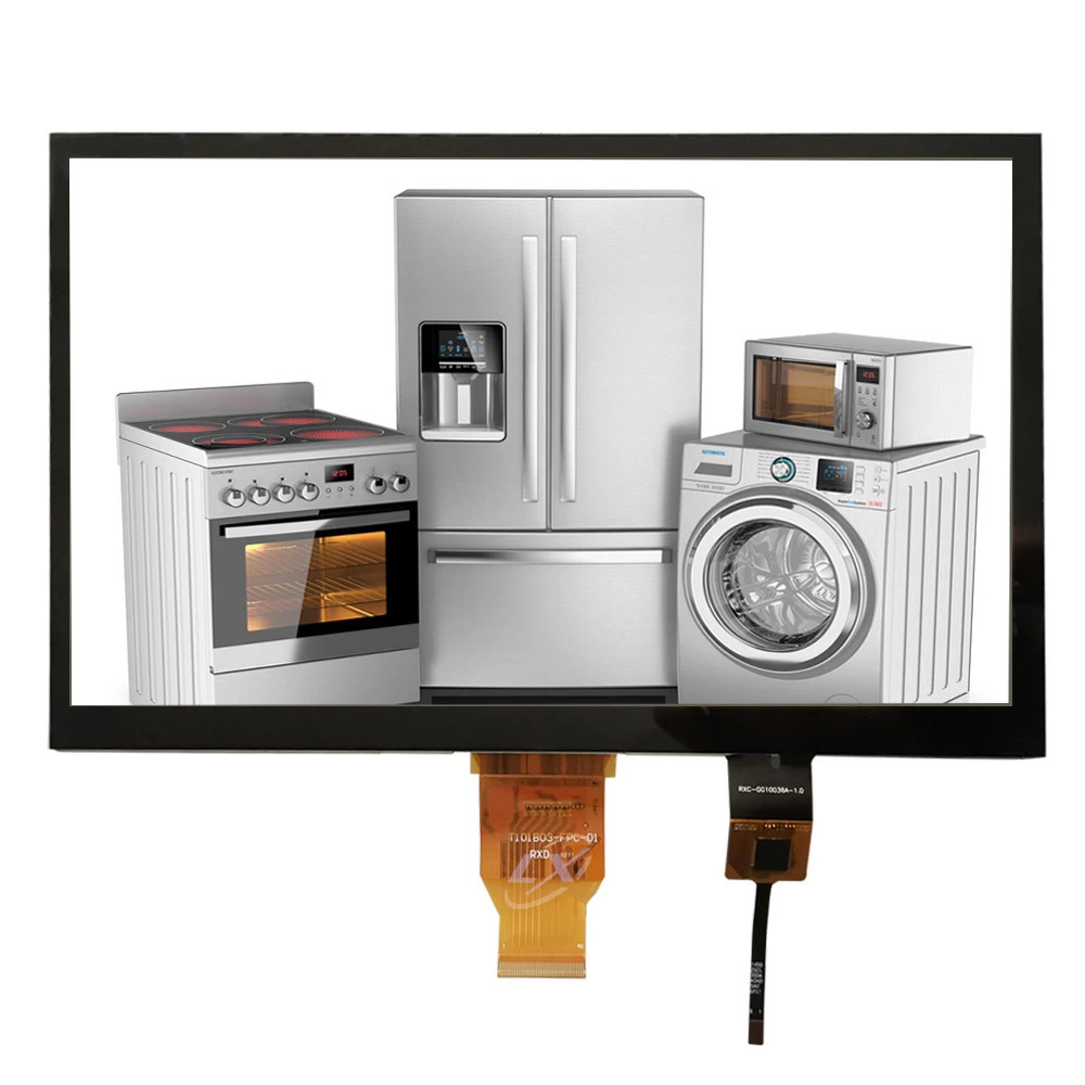 Industrial Capacitive Touch Screen Panel - Custom Size TFT Display Module with Wide Temperature and High Brightness Options